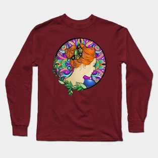 Stained Glass Ginger Long Sleeve T-Shirt